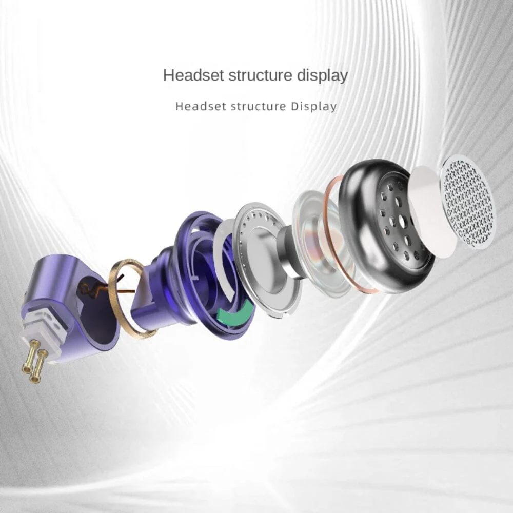 Astrotec Lyra Clover/Lyra Clover Limited Flagship Flat Headset Hifi Wired Earphones - Image 3