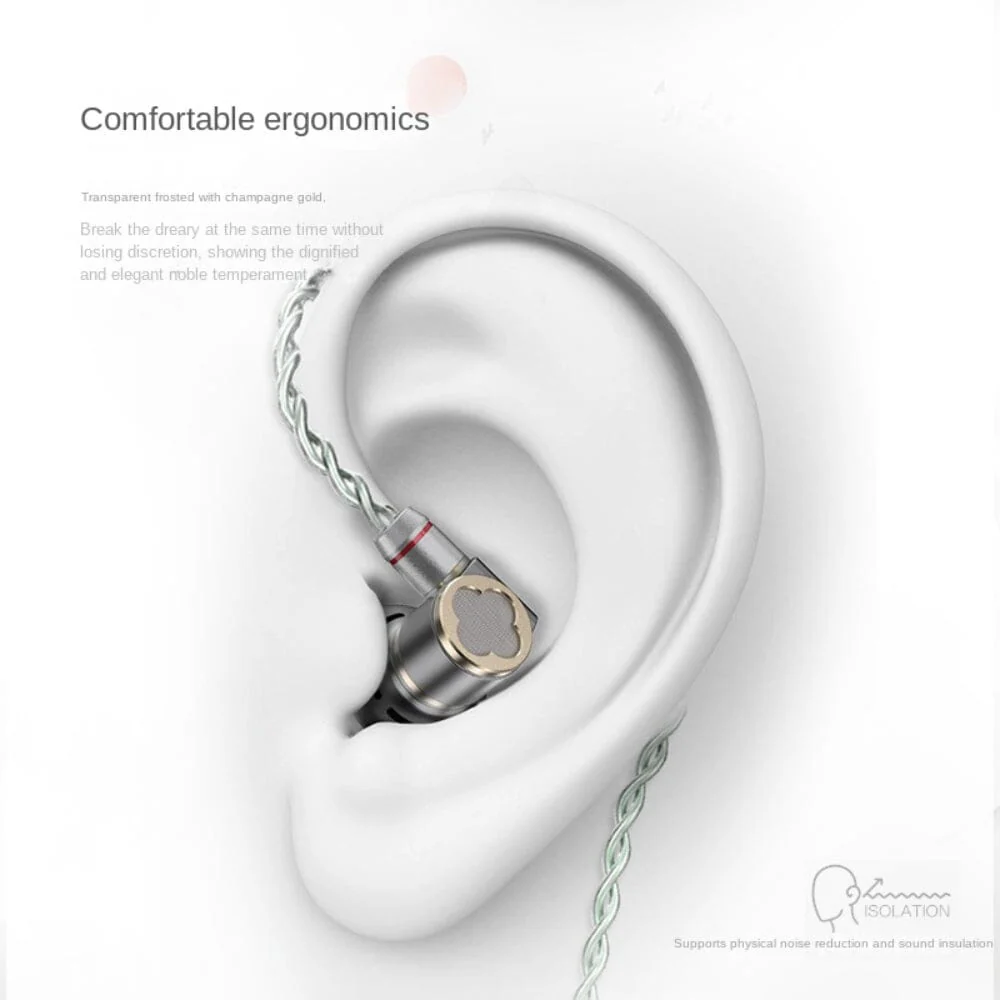 Astrotec Lyra Clover/Lyra Clover Limited Flagship Flat Headset Hifi Wired Earphones - Image 7