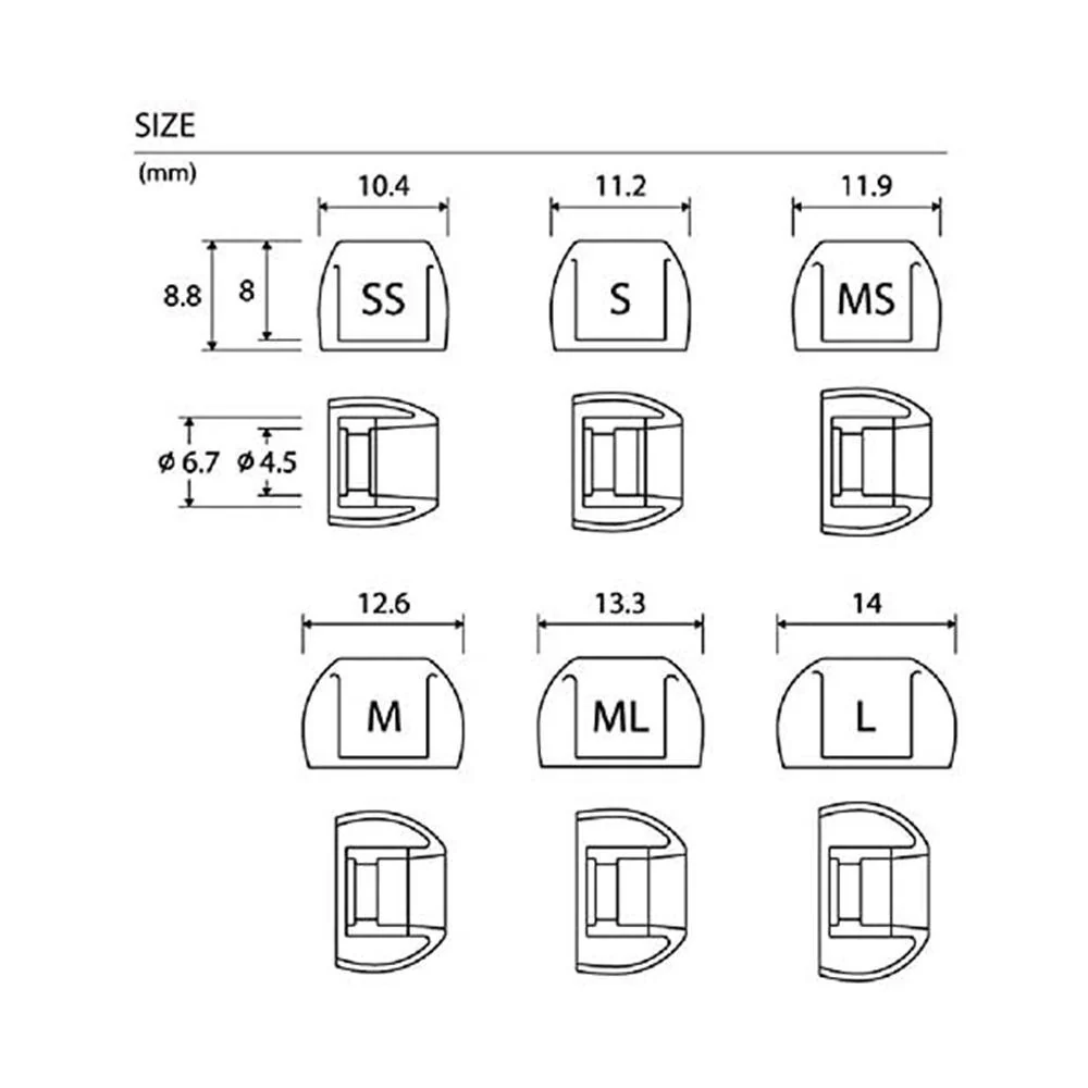 AZLA SednaEarfit Series Silicon Eartips - Image 10