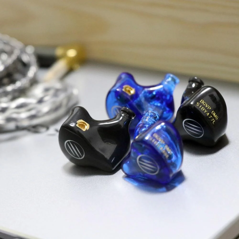 BGVP DM6 5BA In-Ear Earbuds Earphone MMCX Audiophile HiFi Monitor Support Costomized - Image 6