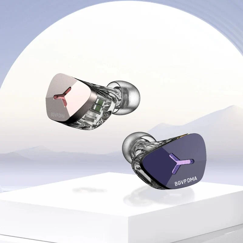 BGVP DMA 1DD + 2BA + 2BCD Hybrid Bone Conduction In-Ear Earphone