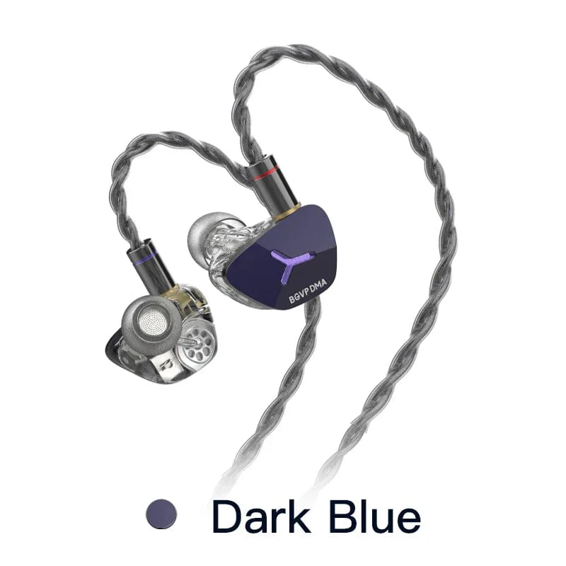 BGVP DMA 1DD + 2BA + 2BCD Hybrid Bone Conduction In-Ear Earphone - Image 2