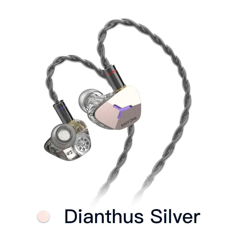 BGVP DMA 1DD + 2BA + 2BCD Hybrid Bone Conduction In-Ear Earphone - Image 3