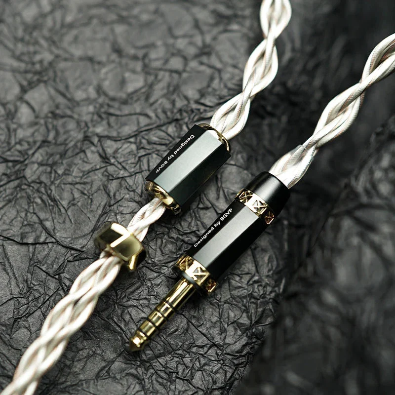 BGVP Gold Rose 0.78 4.4mm HiFi Earphone Cable - Image 5