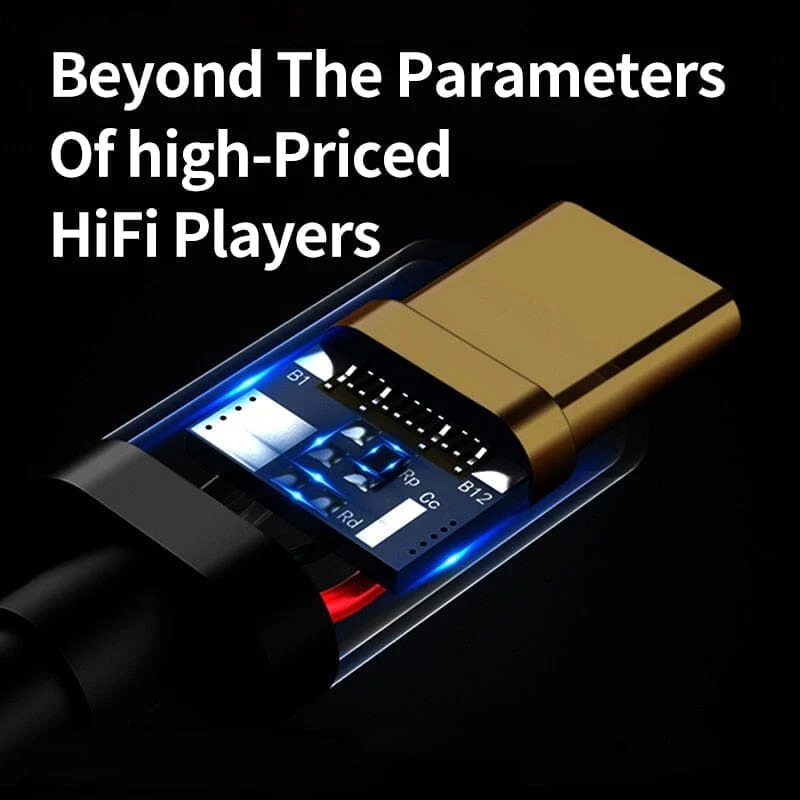 BGVP T01s Dac Decoding Audio HiFi Earphone Amplifier USB Type-C To 2.5/3.5/4.4 / Lightning To 3.5 - Image 4