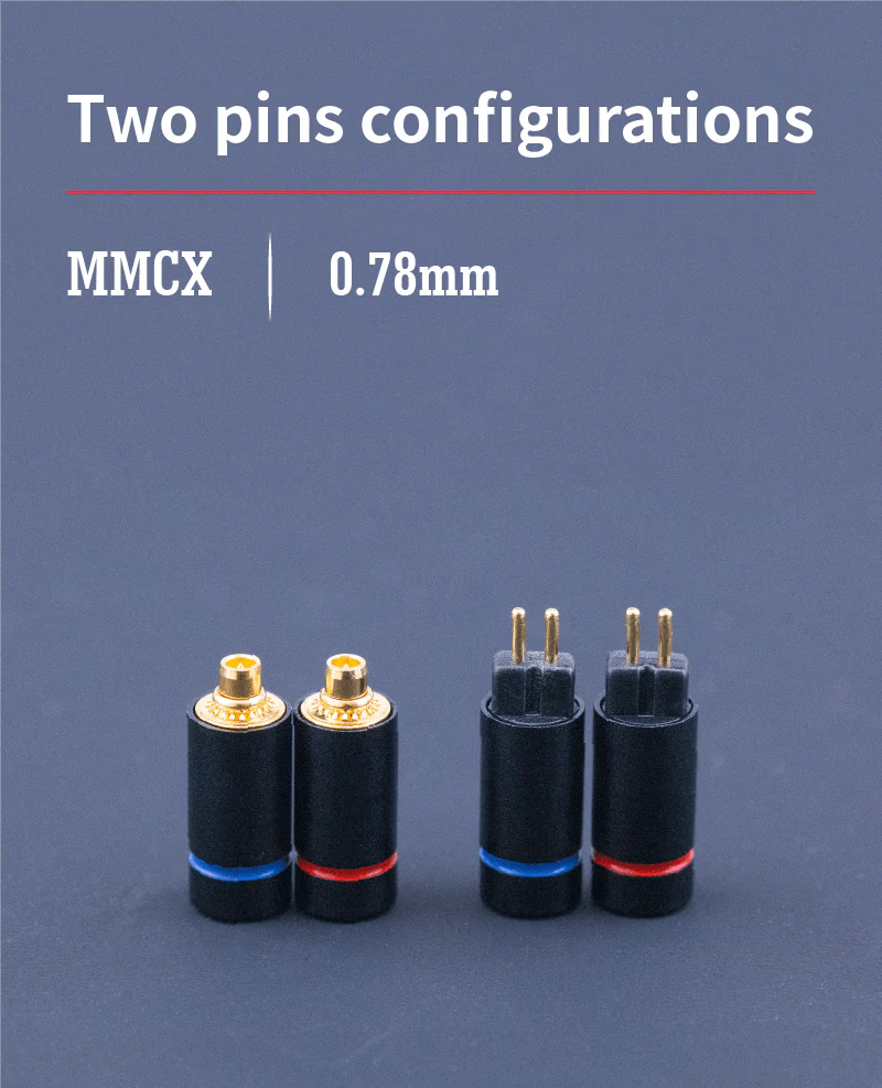 Catear TUXEDO Upgrade Earphone Cable MMCX 2pin 3.5mm 2.5mm 4.4mm - Image 3