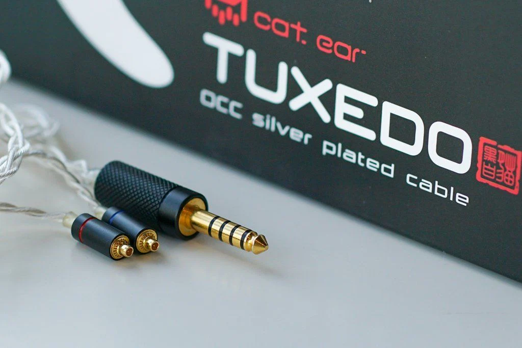 Catear TUXEDO Upgrade Earphone Cable MMCX 2pin 3.5mm 2.5mm 4.4mm - Image 6