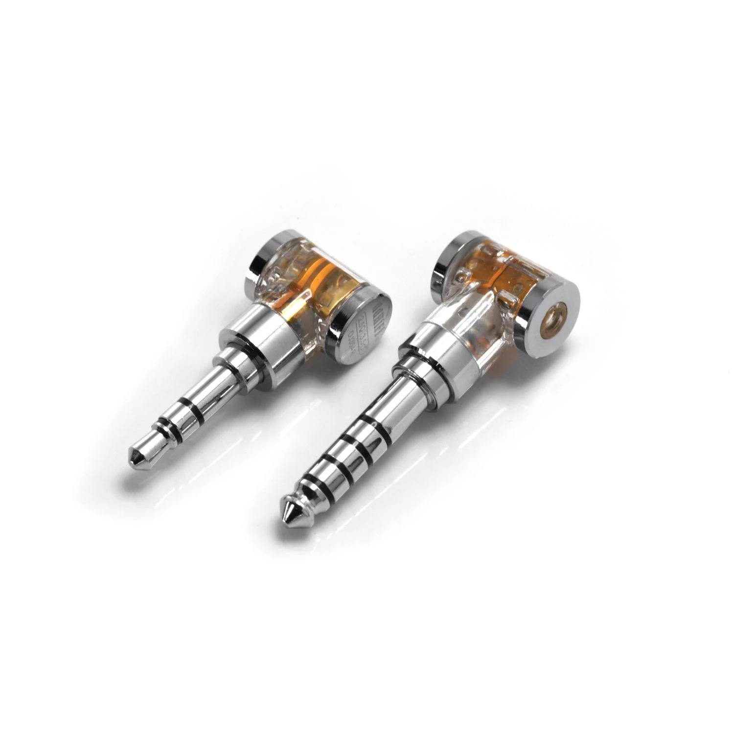 DD ddHiFi DJ35AR 2.5mm Balanced Female to 3.5mm Male Adapter  Rhodium Plated - Image 4