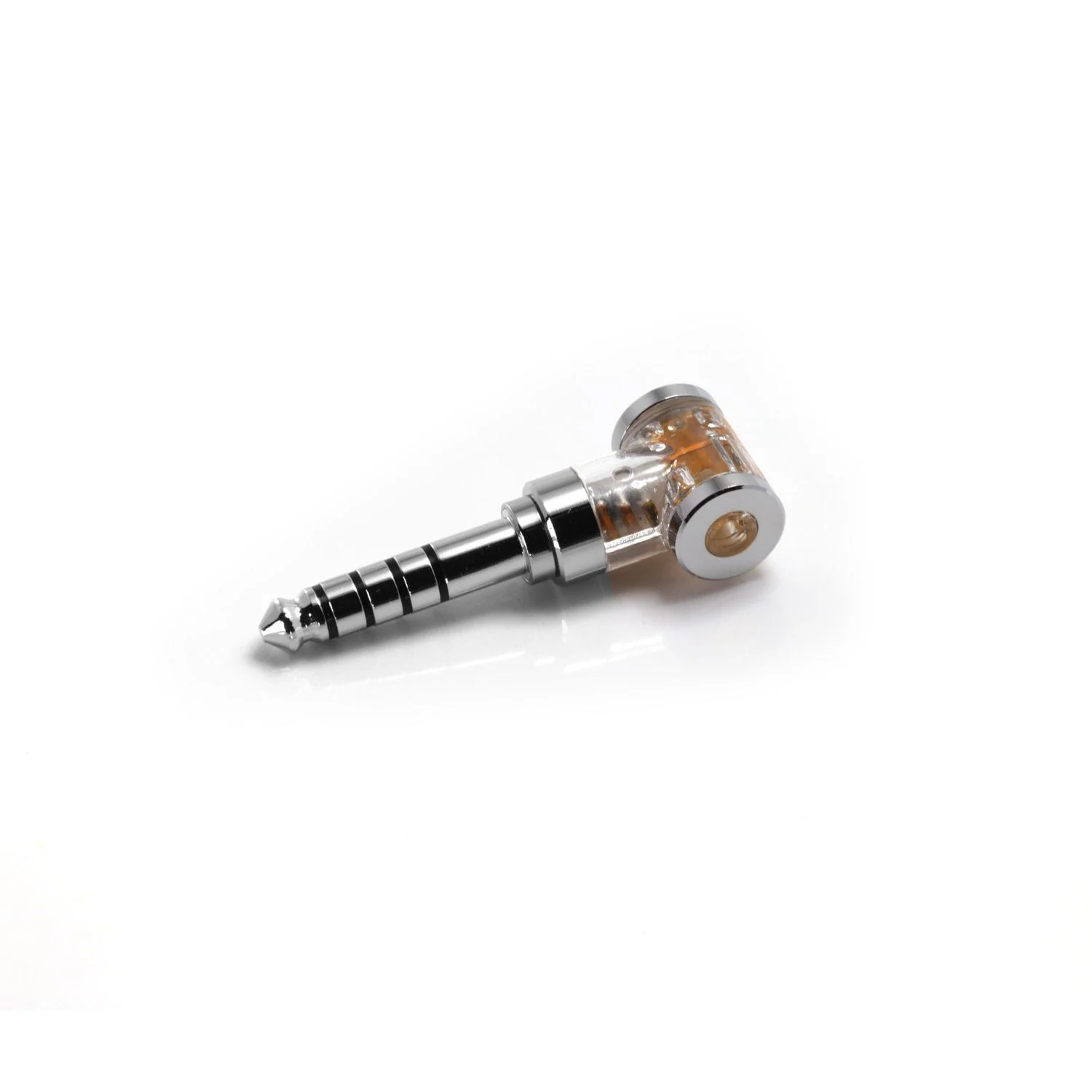 DD ddHiFi DJ35AR 2.5mm Balanced Female to 3.5mm Male Adapter  Rhodium Plated - Image 6