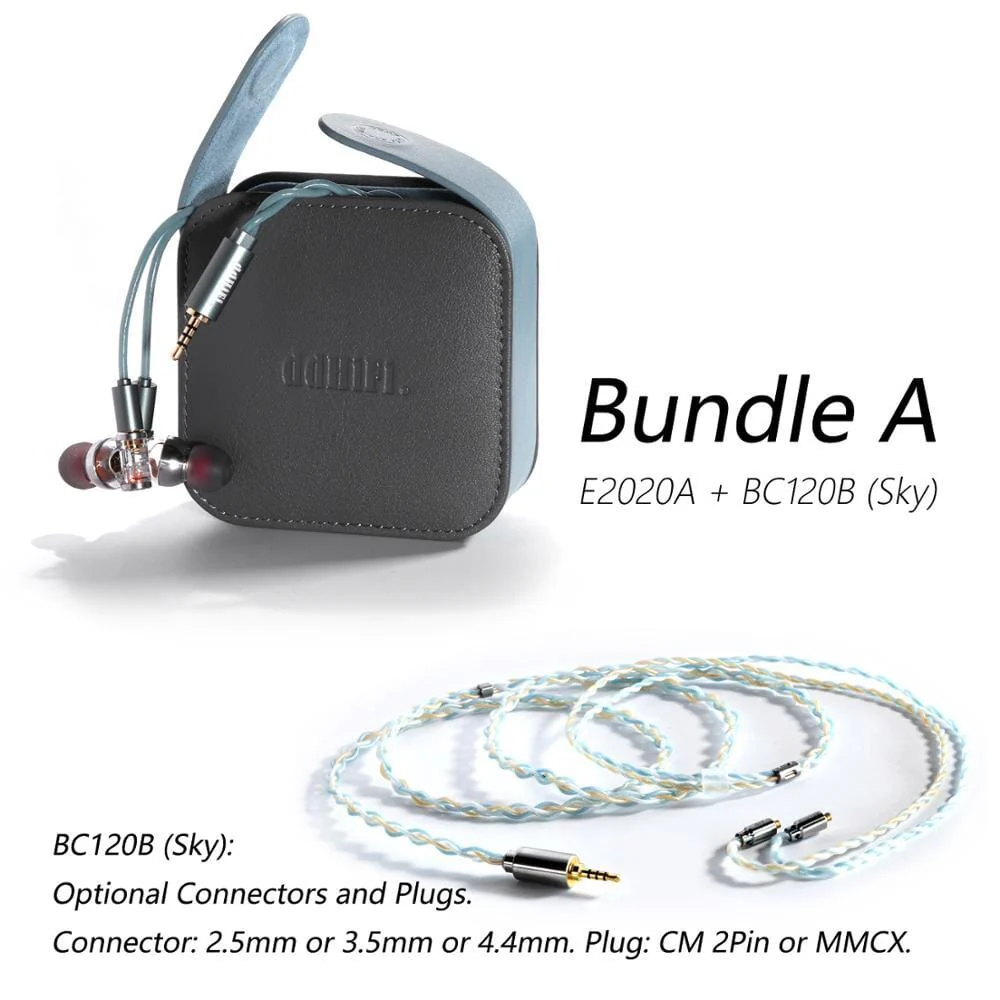 DD ddHiFi E2020A (Janus) Dual Sockets Dynamic In-Ear Monitors IEMs - Image 8