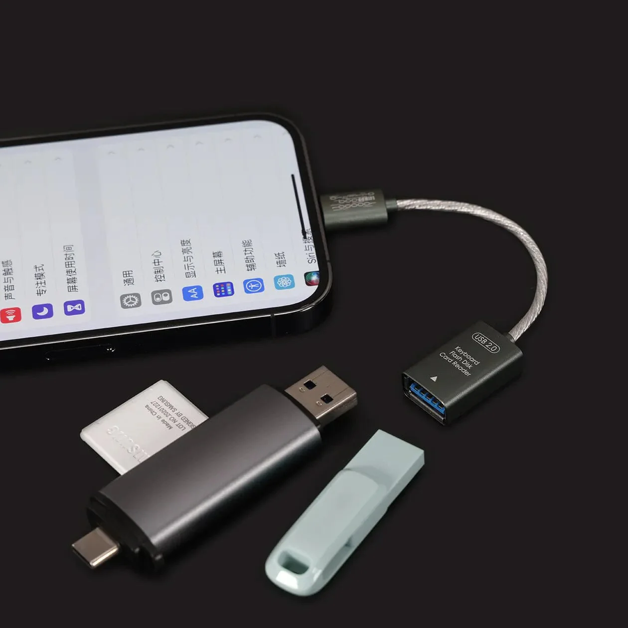 DD ddHiFi MFi06F 2.0 Lightning To USB-A Female OTG Cable - Image 6