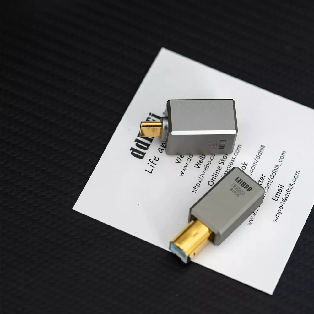 DD ddHiFi TC01BF/TC01B HiFi Quality USB-B to USB-C Decoder Adapter Converter - Image 3