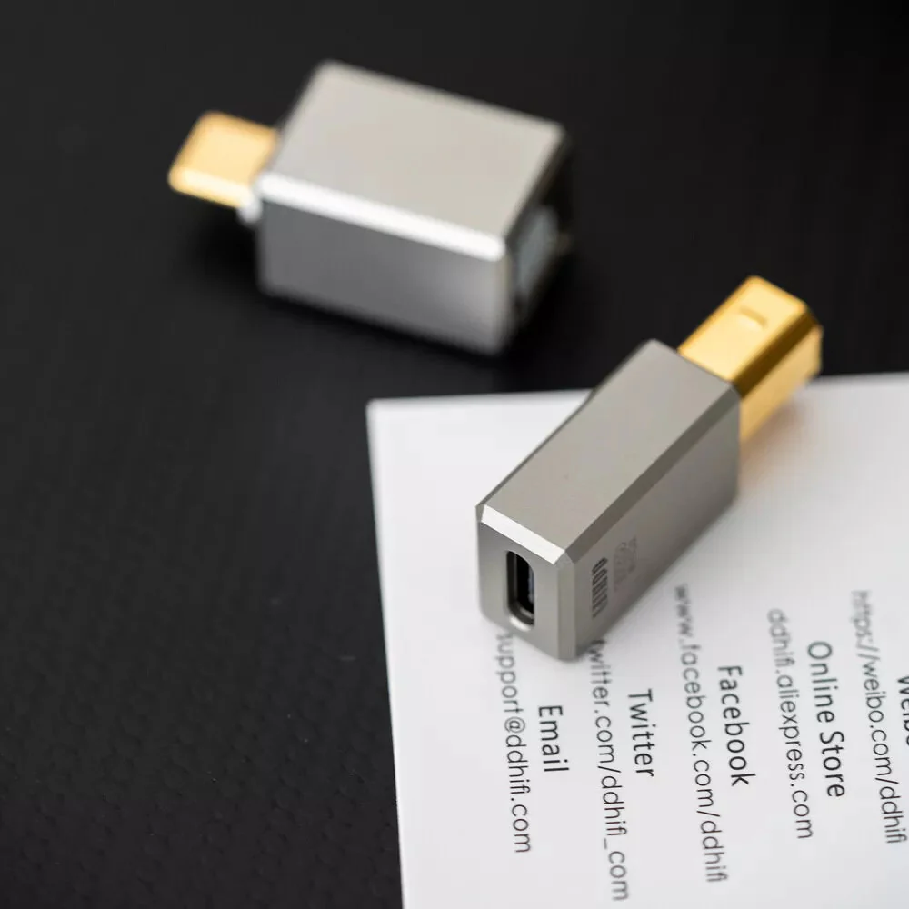 DD ddHiFi TC01BF/TC01B HiFi Quality USB-B to USB-C Decoder Adapter Converter - Image 8