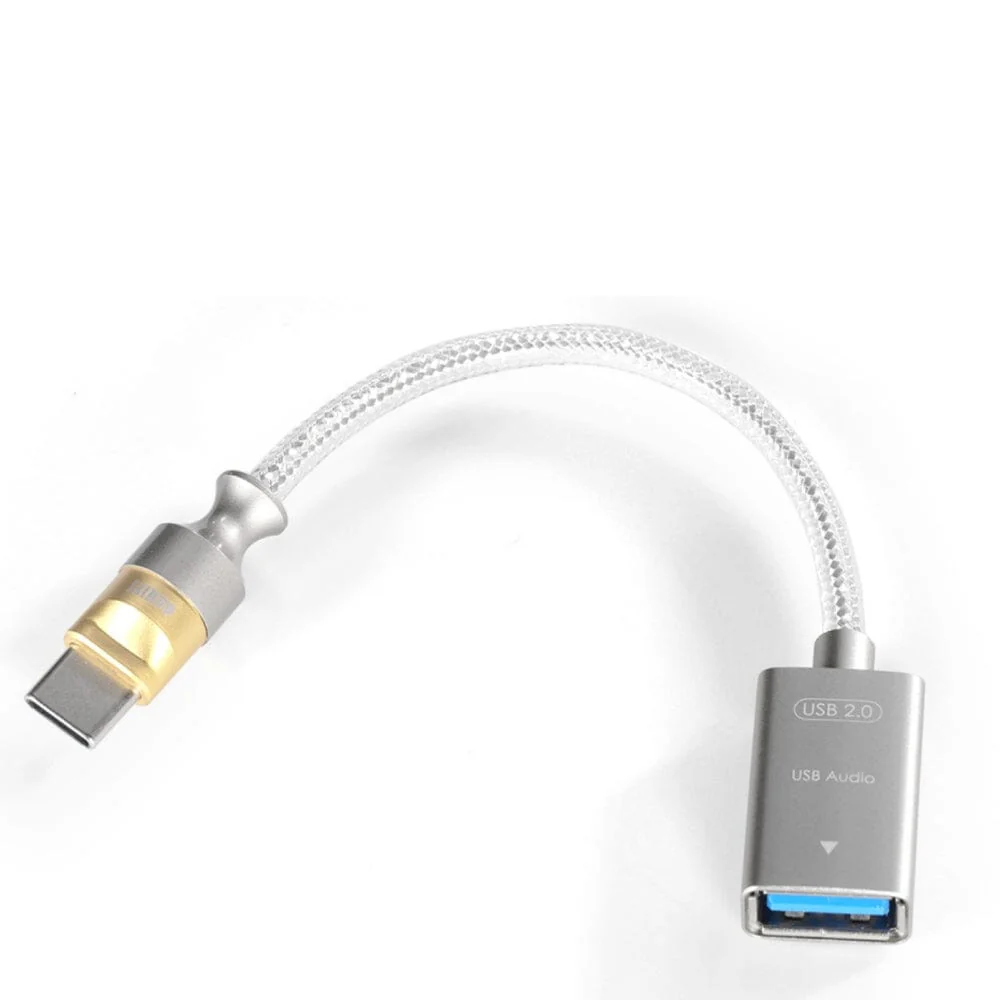 DD ddHiFi TC07F/MFi07F USB-A to USB-C / USB-A to Lightning 2.0 OTG Adapter Cable - Image 4