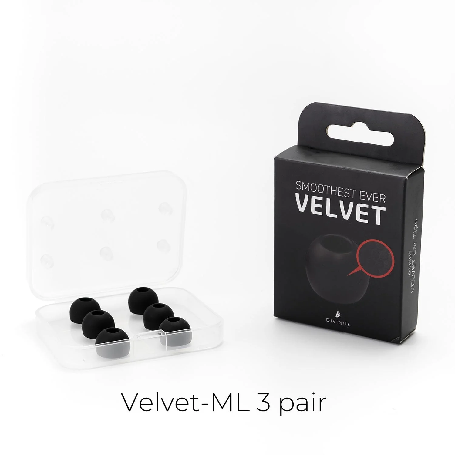 DIVINUS Velvet Silicone Eartips For 3-5mm Nozzle - Image 10