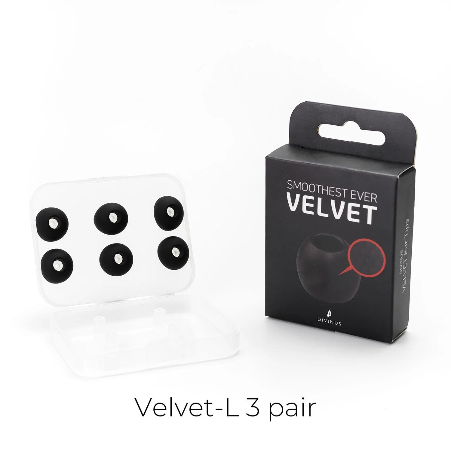 DIVINUS Velvet Silicone Eartips For 3-5mm Nozzle - Image 11