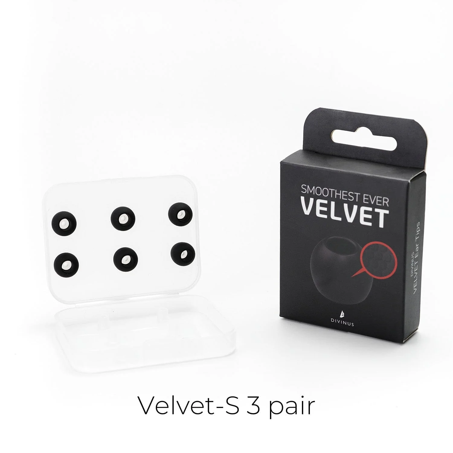 DIVINUS Velvet Silicone Eartips For 3-5mm Nozzle - Image 7