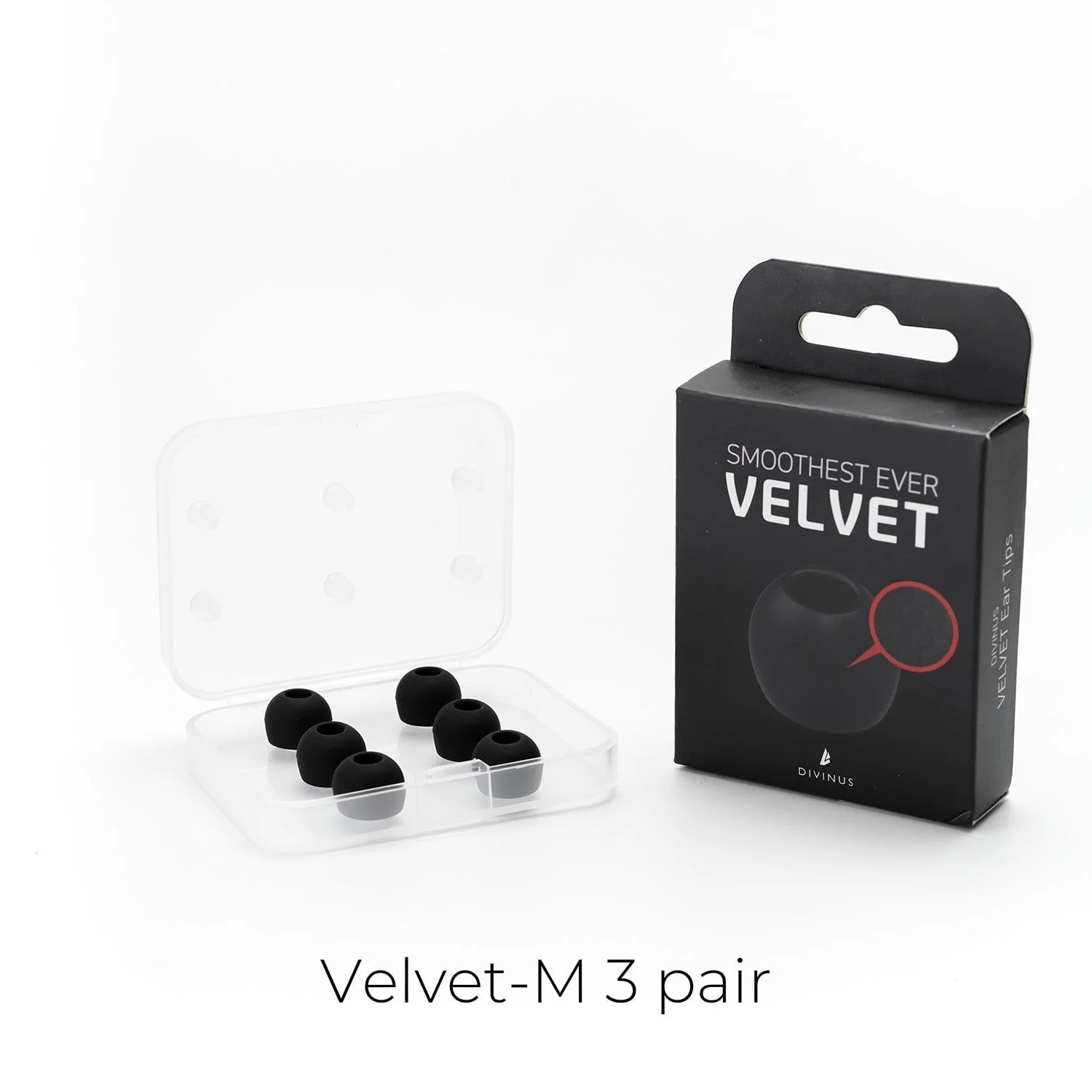 DIVINUS Velvet Silicone Eartips For 3-5mm Nozzle - Image 9