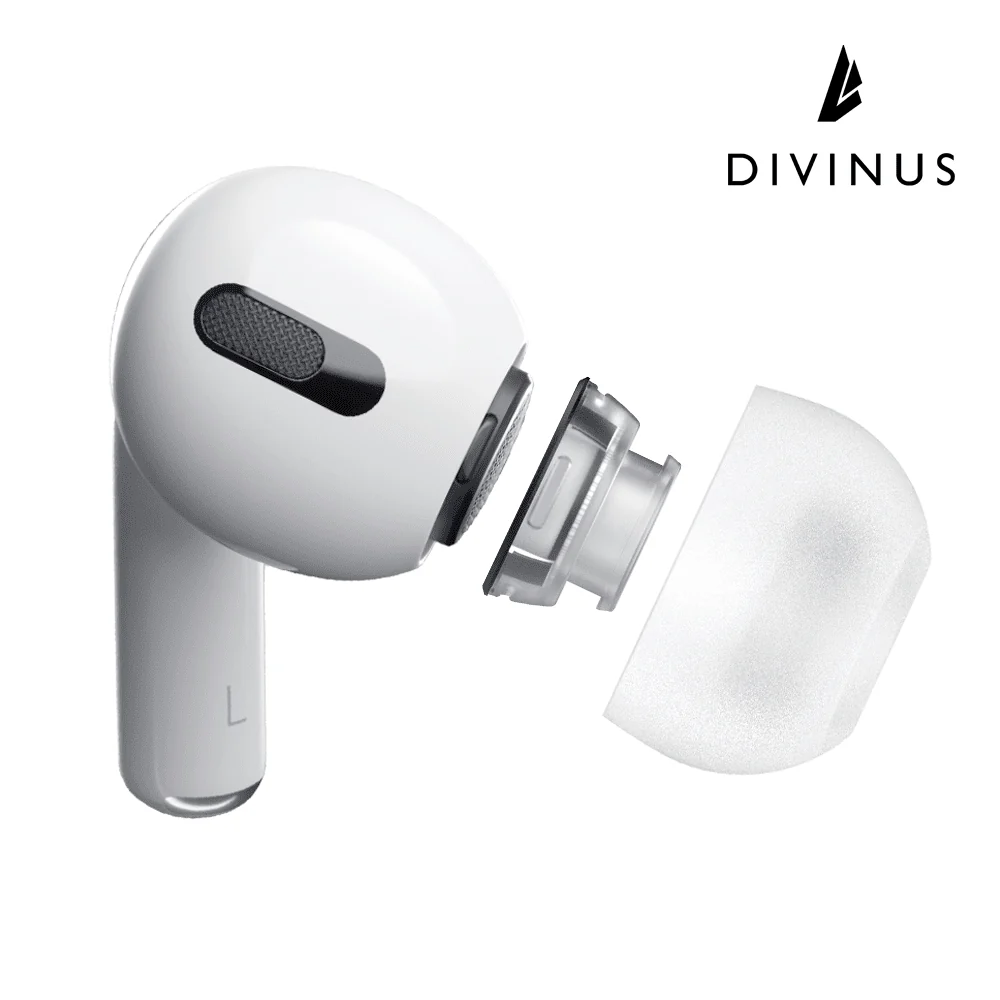 DIVINUS Velvet Eartips For AirPods Pro Series-APP For 3mm-5mm Nozzle - Image 2