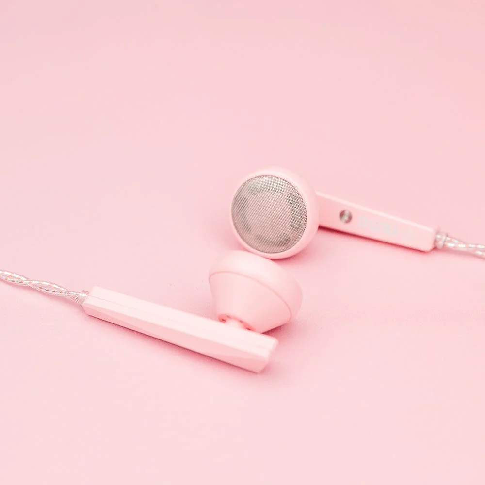 DUNU Alpha 3 Cherry Blossom Pink Limited Edition 14.2mm Dynamic Driver Earbuds - Image 2