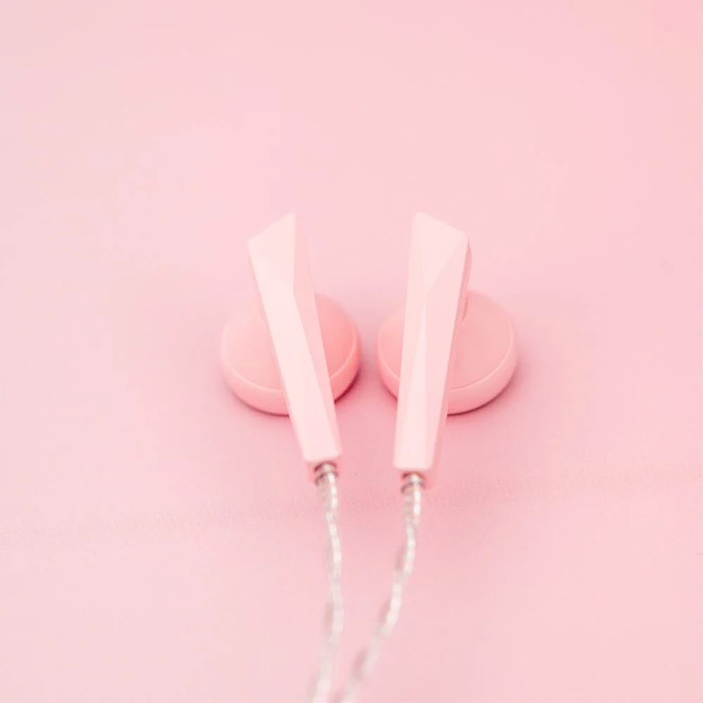 DUNU Alpha 3 Cherry Blossom Pink Limited Edition 14.2mm Dynamic Driver Earbuds - Image 4