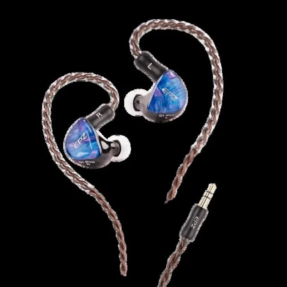 EPZ Q1 Pro/Q1Pro 10mm LCP+PU Composite Diaphragm HiFi In-Ear Earphones - Image 4