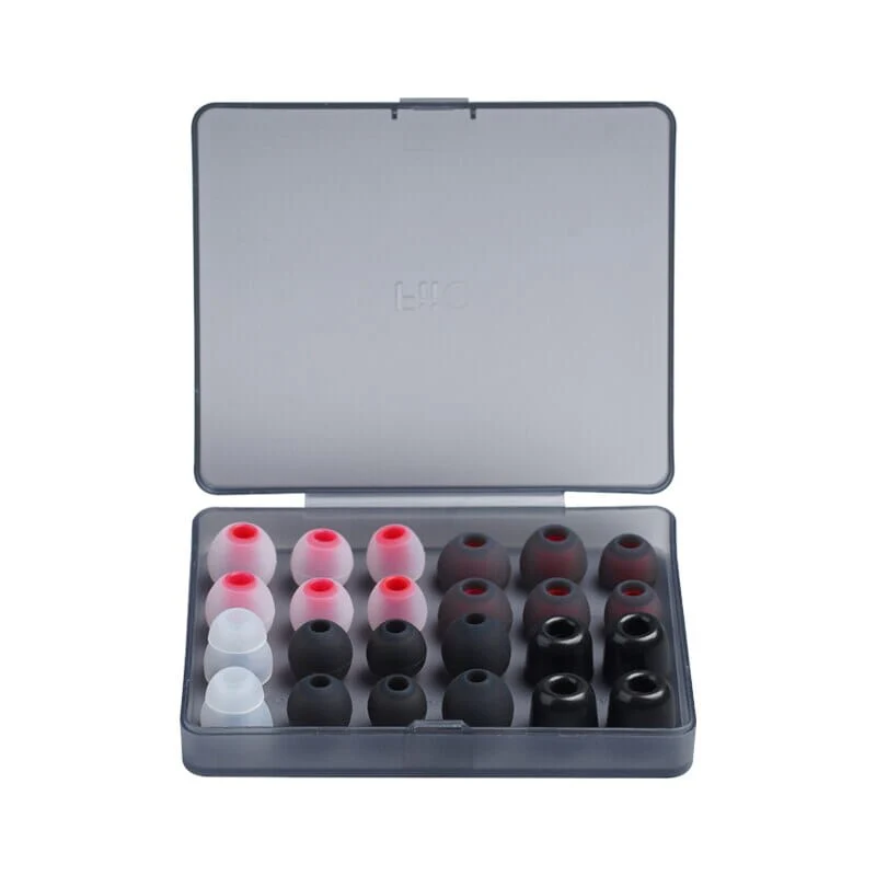 FiiO HS19 Silicone Replacement Eartips (12 Pairs)