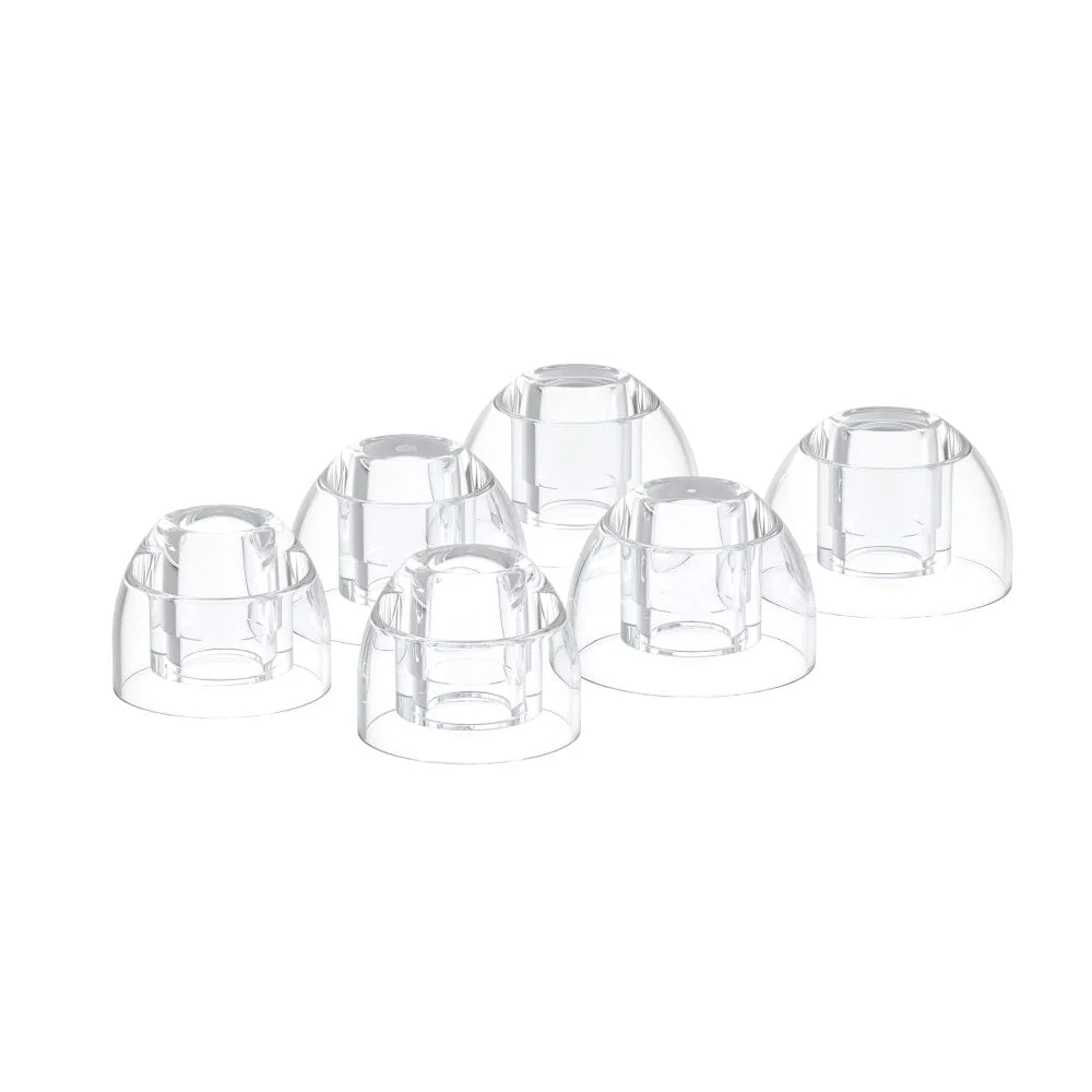 FiiO HS20 Liquid Silicone Eartips For 4.6mm–6.5mm Nozzle - Image 4