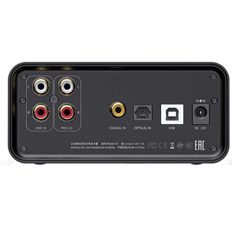 FiiO K7 / K7 BT Balanced HiFi Decktop DAC Headphone Amplifier - Image 2