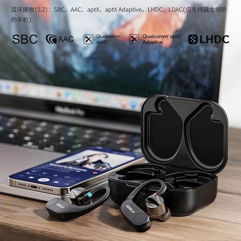 Pre Order FiiO UTWS5 2025 True Wireless Bluetooth Earbuds Hook Amplifier - Image 5