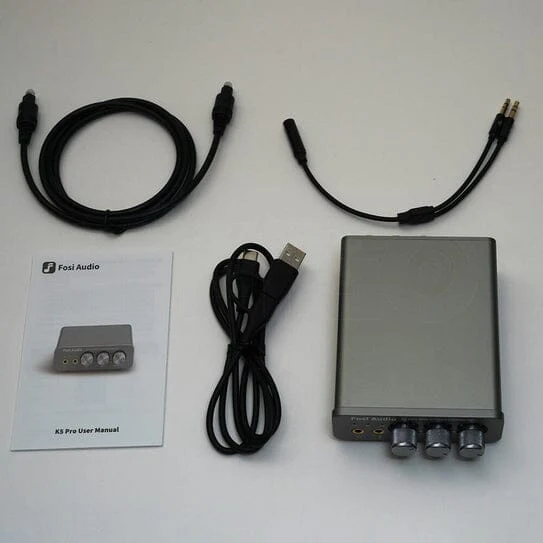 Open Box Fosi Audio K5 PRO Mini Stereo Gaming DAC & Headphone AMP - Image 2