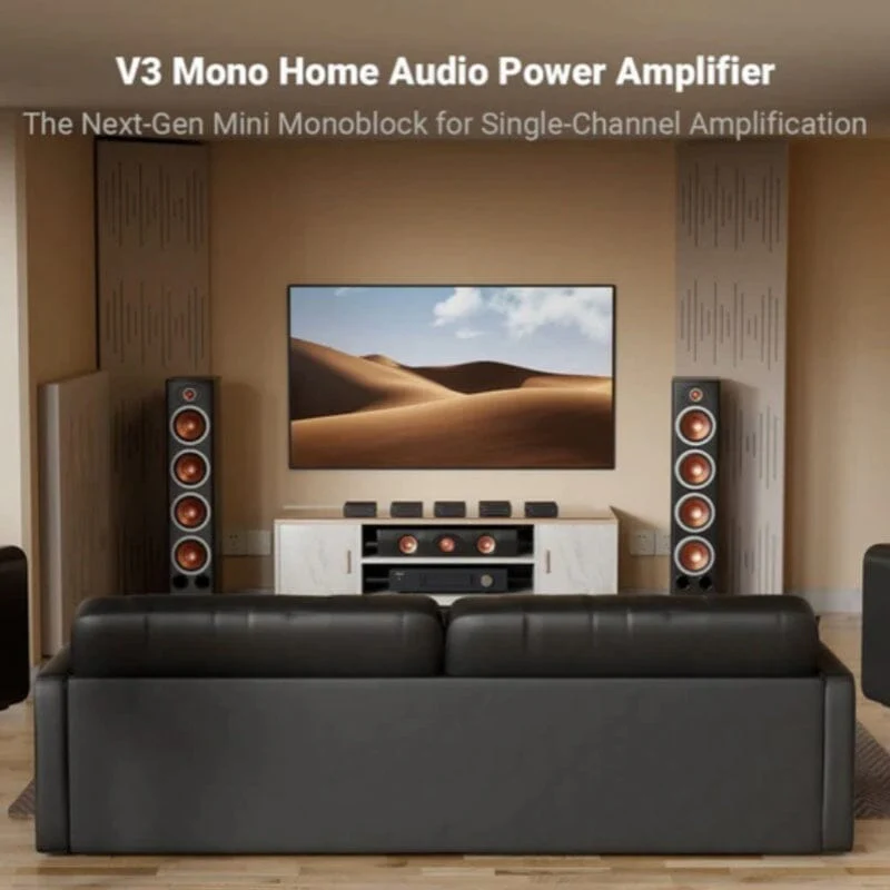 Fosi Audio V3 Mono Monoblock Power Amplifier - Image 2