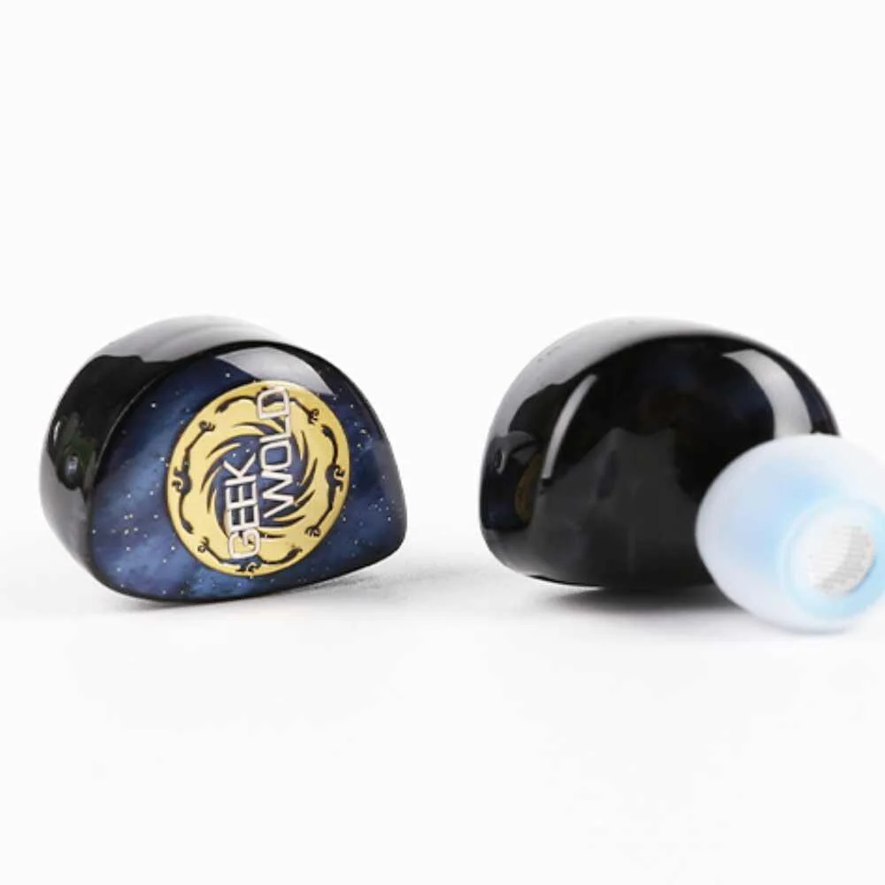 Geek Wold GK300 1DD+8BA+1Planar+2EST Hybrid Driver In-Ear Earphones - Image 2