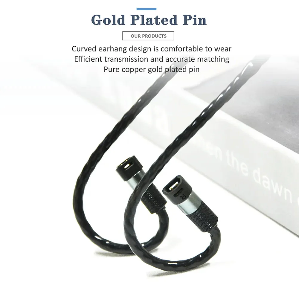 GUCraftsman 6N Single Crystal Copper Earphone Cables For SENNHEISER IE8 IE8i IE80 IE80S - Image 2