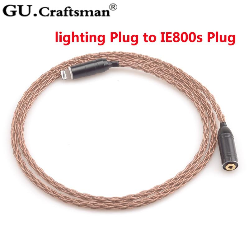 GUCraftsman 6N OCC  8-core Copper Upgrade Cable for IE800 IE800s - Image 2