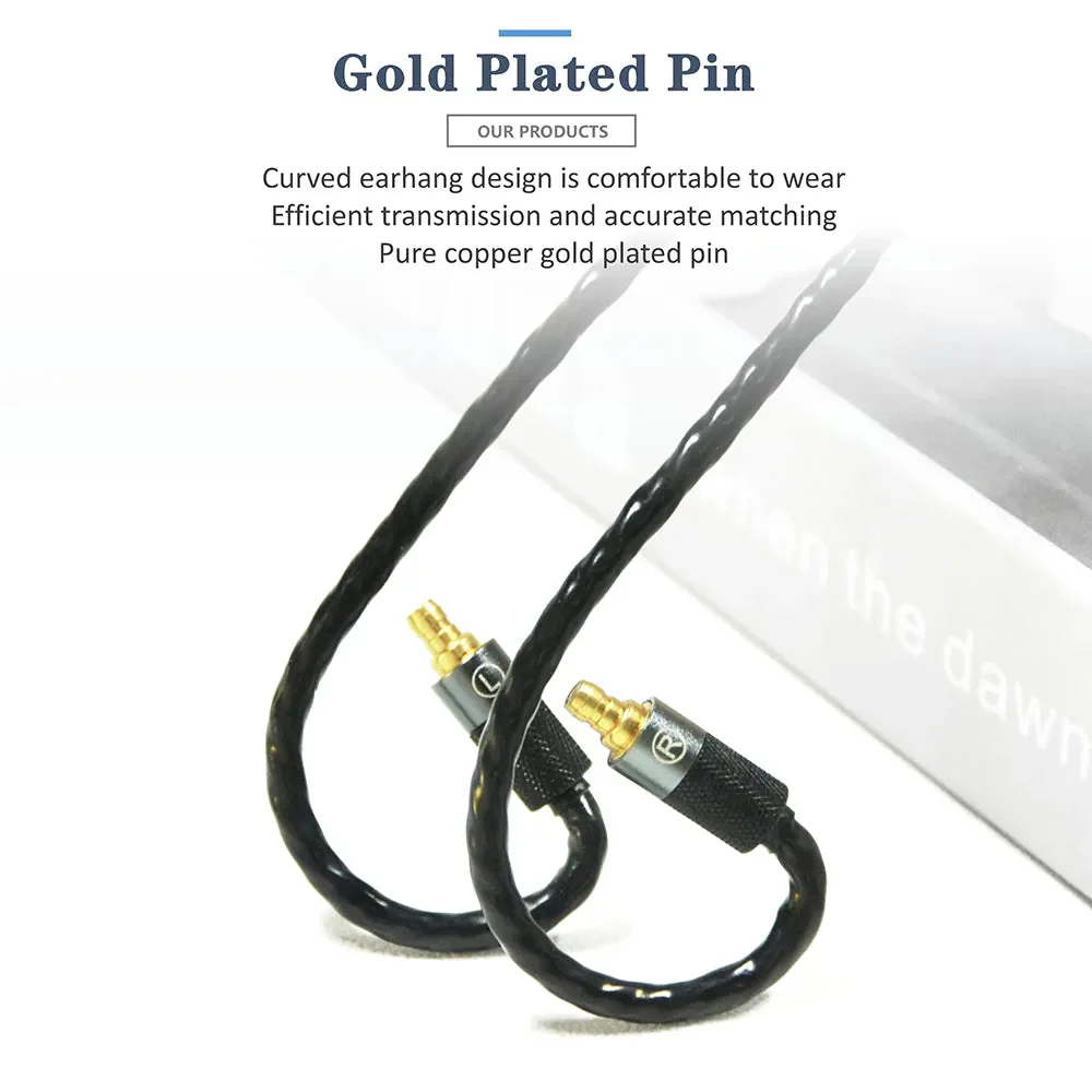 GUCraftsman 6N Single Crystal Copper Earphone Cables For SENNHEISER IE400Pro IE500Pro - Image 2