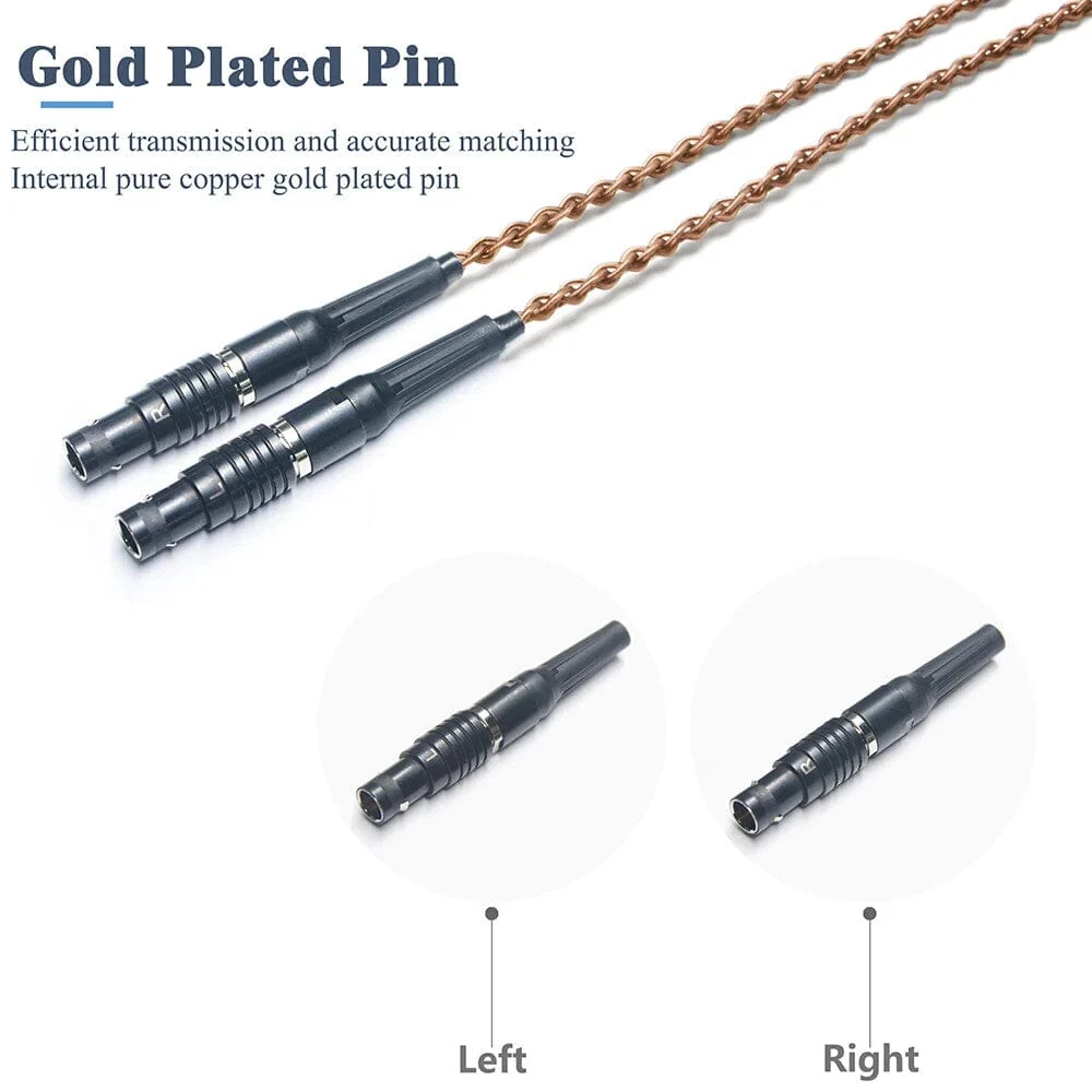 GUCraftsman 6N OCC Copper Upgrade Cable for Focal Utopia - Image 4