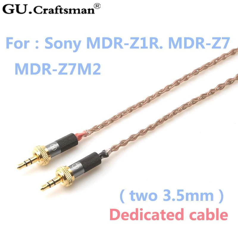 GUCraftsman 6N OCC Copper Headphone Cable for Sony MDR-Z1R MDR-Z7 MDR-Z7M2 - Image 3