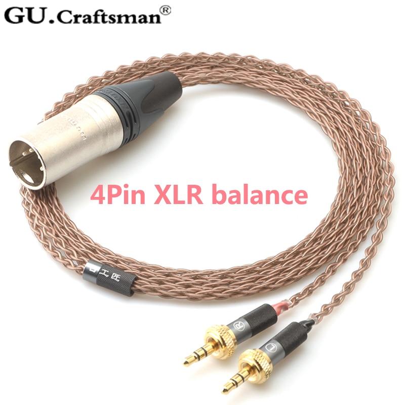 GUCraftsman 6N OCC Copper Headphone Cable for Sony MDR-Z1R MDR-Z7 MDR-Z7M2 - Image 4