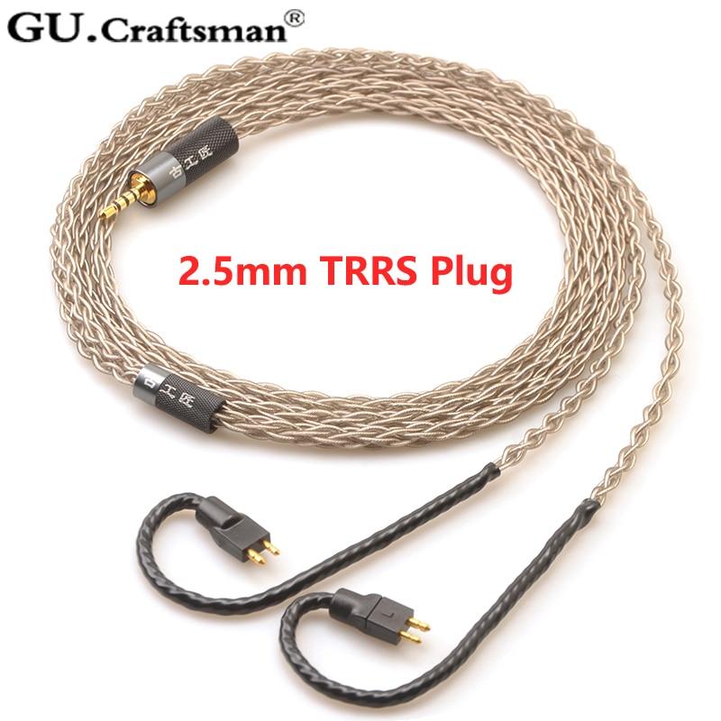 GUCraftsman 6N Silver Upgrade Cable for FitEar MH334 MH335DW togo334  Private 223  Private 333 F111 - Image 6