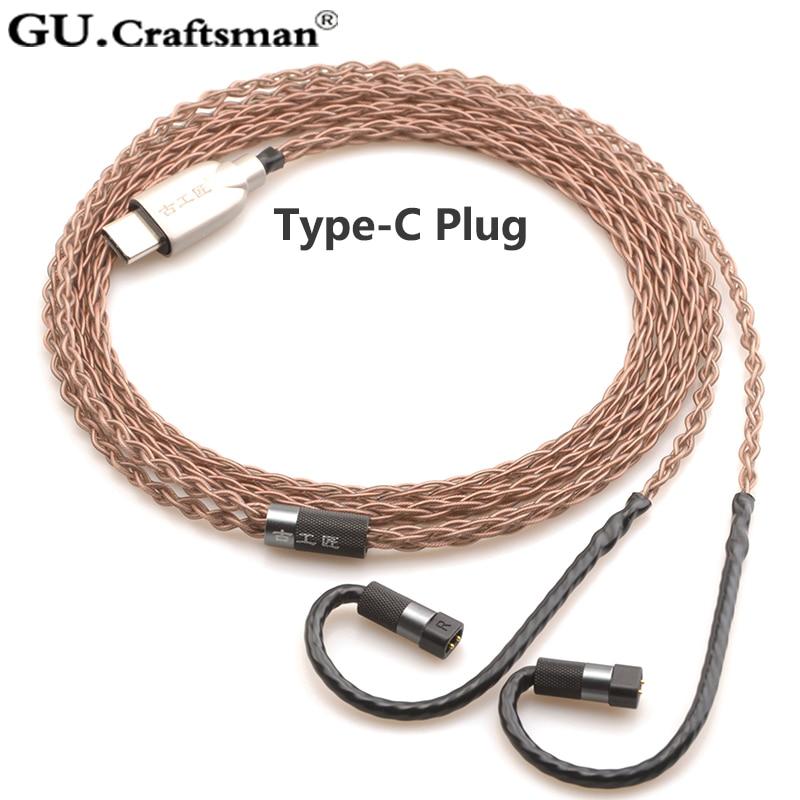 GUCraftsman 8-core OCC Copper Upgrade Cable for QDC Anole VX v3 V6 ueRM UE 5pro UE18 Pro - Image 2