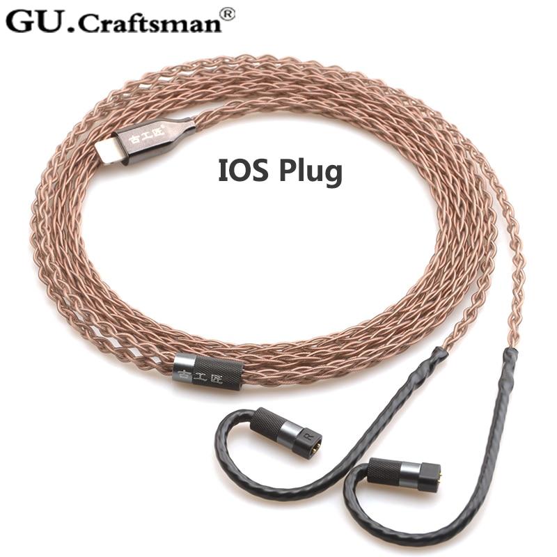 GUCraftsman 8-core OCC Copper Upgrade Cable for QDC Anole VX v3 V6 ueRM UE 5pro UE18 Pro - Image 3