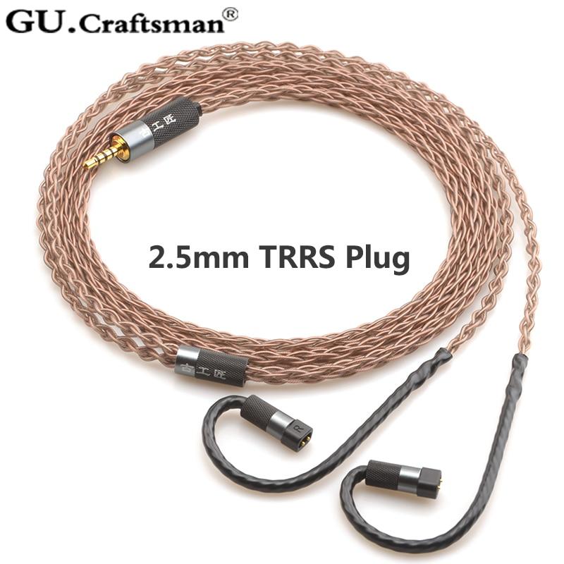 GUCraftsman 8-core OCC Copper Upgrade Cable for QDC Anole VX v3 V6 ueRM UE 5pro UE18 Pro - Image 4