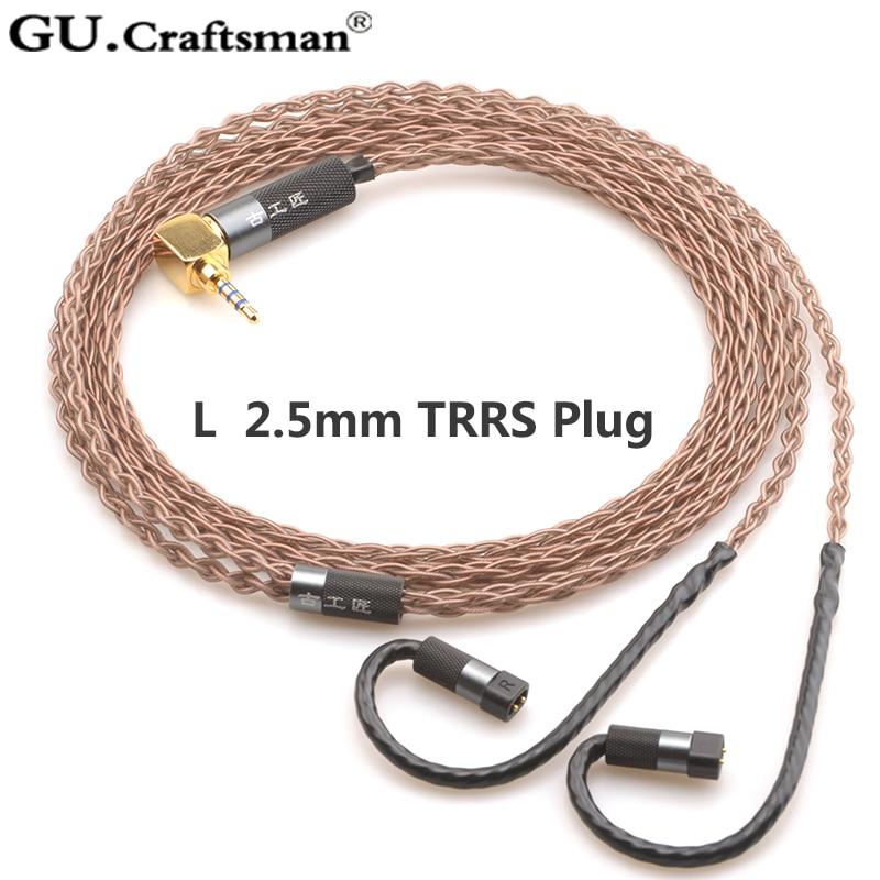 GUCraftsman 8-core OCC Copper Upgrade Cable for QDC Anole VX v3 V6 ueRM UE 5pro UE18 Pro - Image 5