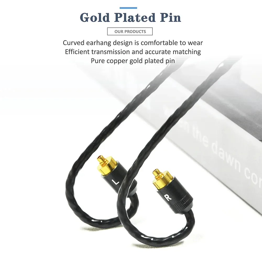 GUCraftsman 6N Single Crystal Copper Earphone Cables For Sony IER-M7 IER-M9 IER-Z1R - Image 2