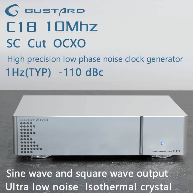 GUSTARD C18 10MHZ Constant Temper High Precision Low Phase Noise Clock