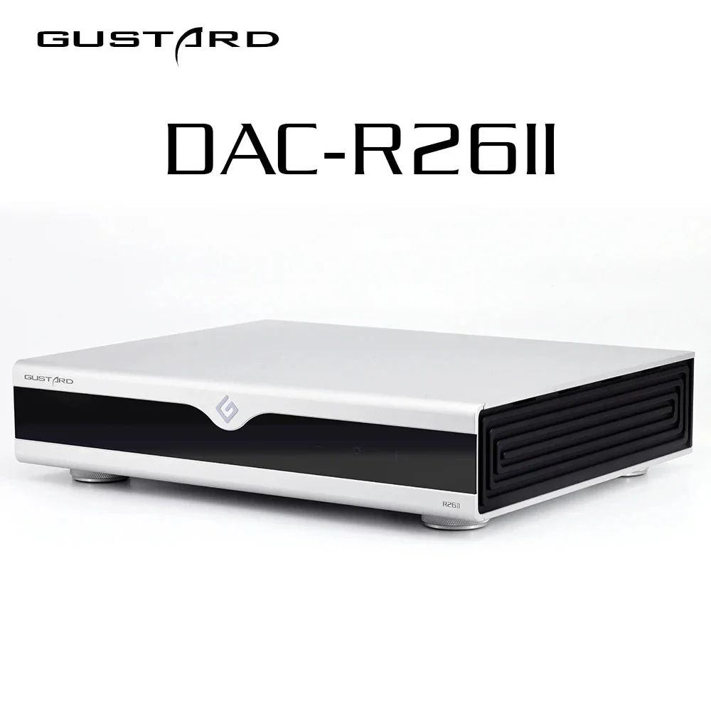 Gustard R26 II / R26II Decoder 26 Bit Network Streamng DAC Fully Discrete R2R BT5.1 with Remote Control