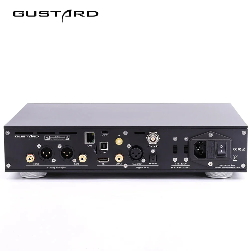 Gustard R26 II / R26II Decoder 26 Bit Network Streamng DAC Fully Discrete R2R BT5.1 with Remote Control - Image 5