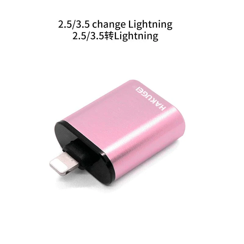 HAKUGEI HiFi Apple Android Adapter Type-C / Lightning to 2.5mm & 3.5mm - Image 7