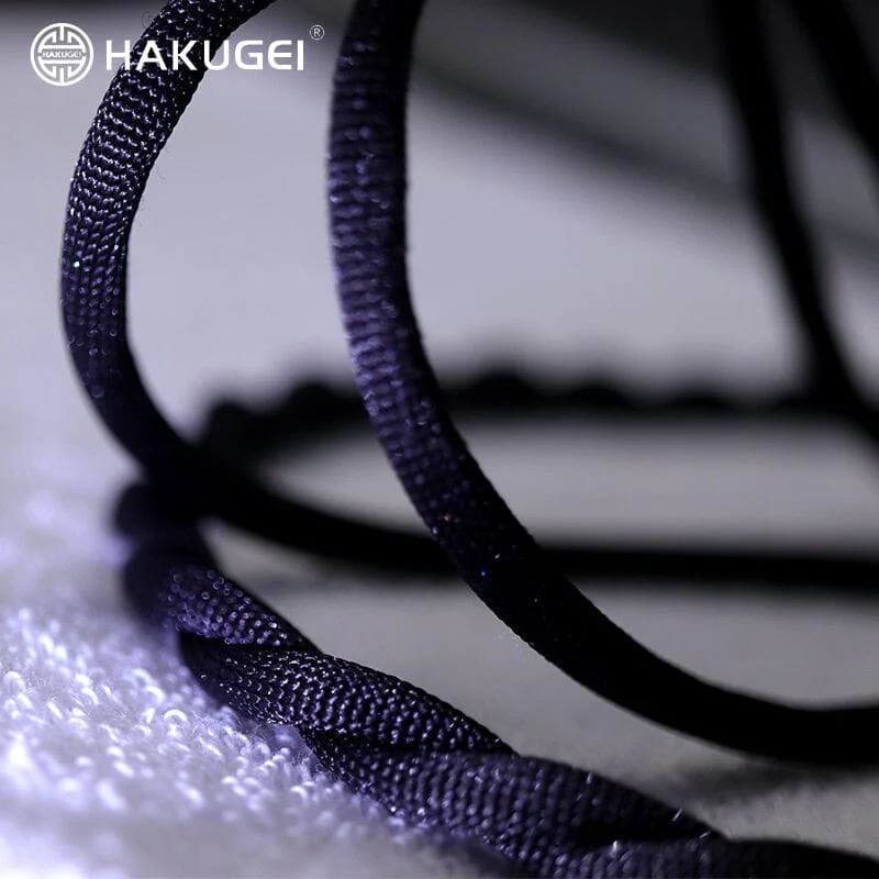 HAKUGEI Ashes Litz 7N Copper Cotton Shielding Earphone Cable 2.5 3.5 4.4 - 0.78 2Pin / MMCX - Image 3